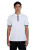 SILICONE ZIP POLO SHIRT-WHITE