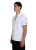 SILICONE ZIP POLO SHIRT-WHITE