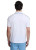 CONTRAST TIPPED PLACKET SHIRT-WHITE