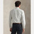 STRIPED OXFORD SHIRT-GREEN/WHITE