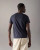 CRESCENT TEE-NAVY