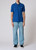 SS TIPPED ZEBRA POLO-BLUE
