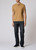SS TIPPED ZEBRA POLO-BROWN