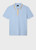 ZIP POLO SHIRT-LIGHT BLUE