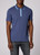 ZIP POLO SHIRT-DARK BLUE