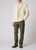 TEXTURED BUTTON FRONT POLO-BEIGE