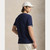 TIPPED MESH T-SHIRT-NAVY