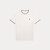 TIPPED MESH T-SHIRT-WHITE