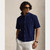 CABLE TERRY-KNT-SHIRT-NAVY