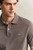 REG SHIELD SS PIQUE POLO-FADED TAUPE