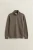 REG SHIELD HALF ZIP SWEAT-FADED TAUPE
