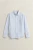 REG POPLIN GINGHAM SHIRT-LIGHT BLUE