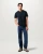 CURATOR PIQUE T-SHIRT-NAVY