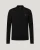 COLDEN KNITTED POLO-BLACK