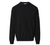 BADGE LOGO SWEATSHIRT-BLACK