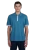 SILICONE ZIP POLO-TEAL