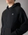 YUL ZIP UP HOODIE-BLACK