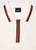 CONTRAST TIPPING ZIP POLO-WHITE