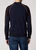 ZIP CARDIGAN-NAVY