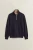 SACKER RIB HALF ZIP-NAVY