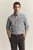 REG POPLIN CHECK SHIRT- MIST TAUPE