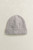 UNISEX. SHIELD WOOL BEANIE-GREY