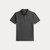 STRETCH MESH POLO-CHARCOAL