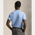 STRETCH MESH POLO-CHAMBRAY