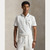 STRETCH MESH TIPPED ZIP POLO-WHITE