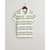 STRIPE PIQUE SS POLO-BEIGE