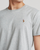 PIMA T-SHIRT-LT GREY HTR