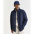 QUILTED WINDCHEATER MID LENGTH-NAVY