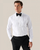 PLEAT FRONT EVENING-WHITE