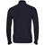 CHUNKY FULL ZIP KNIT-NAVY