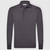 MERINO POLOSHIRT-CHARCOAL