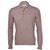 MERINO POLOSHIRT-TAUPE