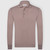 MERINO POLOSHIRT-TAUPE