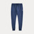DOUBLE KNIT JOGGER-BLUE HTR