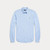 KNIT OXFORD SHIRT-BLUE