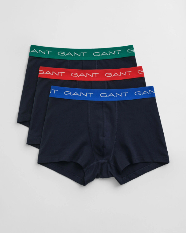 3-PACK MIXED TRUNKS-NAVY