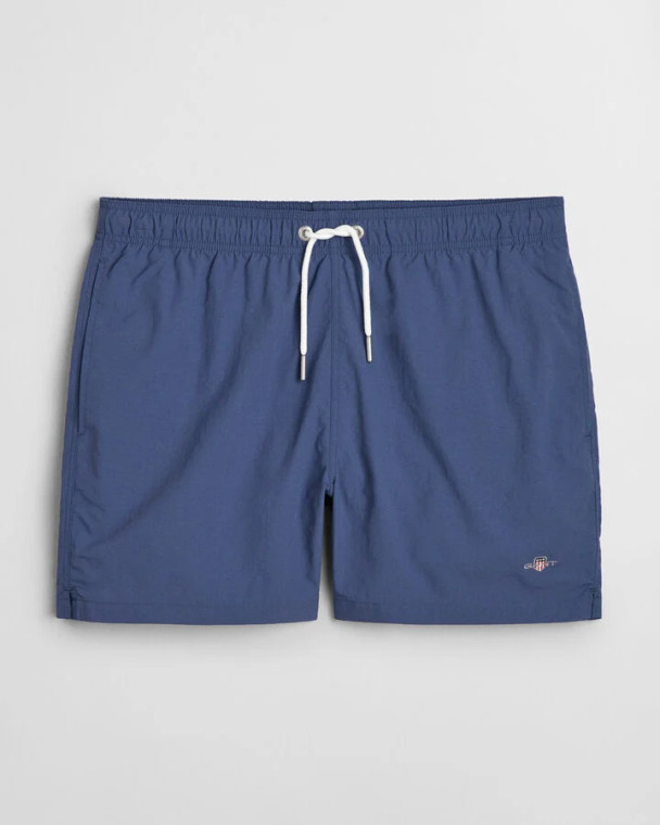 SWIM SHORTS-LIGHT NAVY