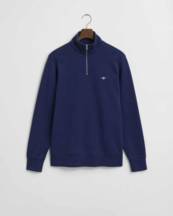 REG SHIELD HALF ZIP SWEAT-BLUE
