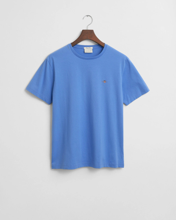 REGULAR SHIELD SS T-SHIRT-BLUE