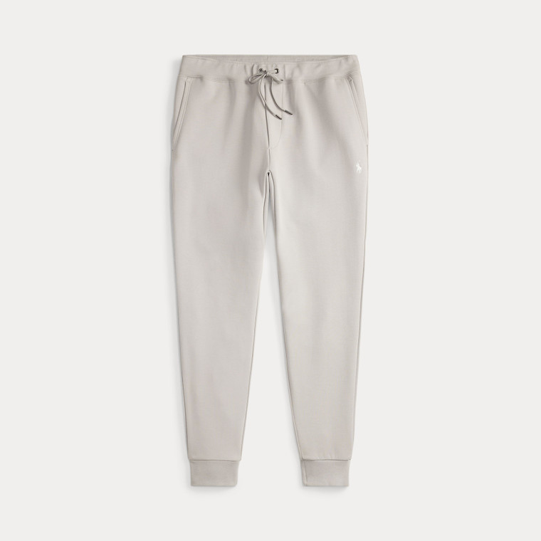 DOUBLE-KNIT JOGGERS-GREY
