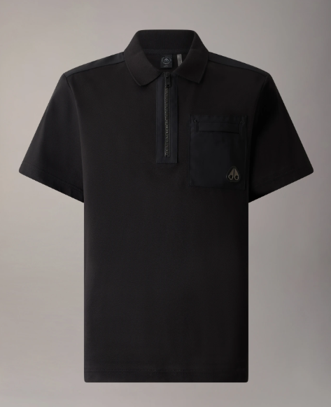 DALON POLOSHIRT-BLACK