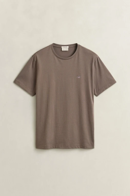 REG SHIELD SS T-SHIRT-FADED TAUPE