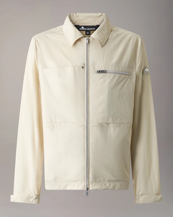 TOPFLIGHT SHIRT JACKET-CREAM