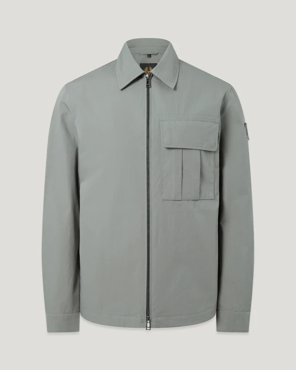 CARGO OVERSHIRT-GREY