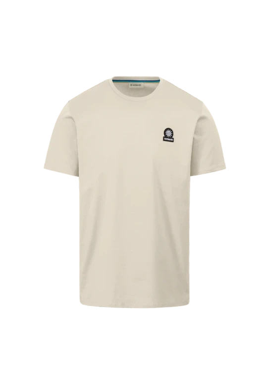 BADGE LOGO T-SHIRT-STONE