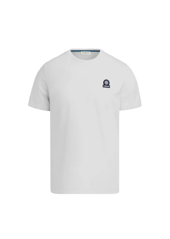 BADGE LOGO T-SHIRT-WHITE